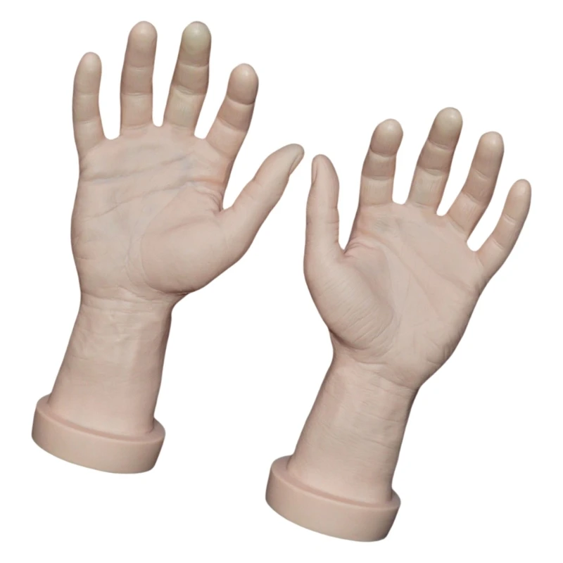 2pcs عرض الأيدي البشرية معرض عرض الملحقات وعروض الطلاء