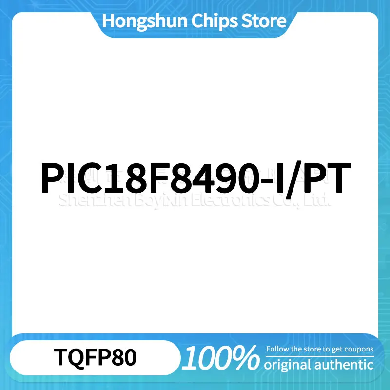

PIC18F8490-I/PT Sturdy plastic shell