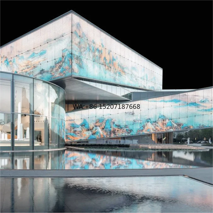 

Transparent LED Screen P3.91-7.81 for Car Showroom 4S Shops Glass Window Display for Airport and Exhibition Hall OEM Supplier