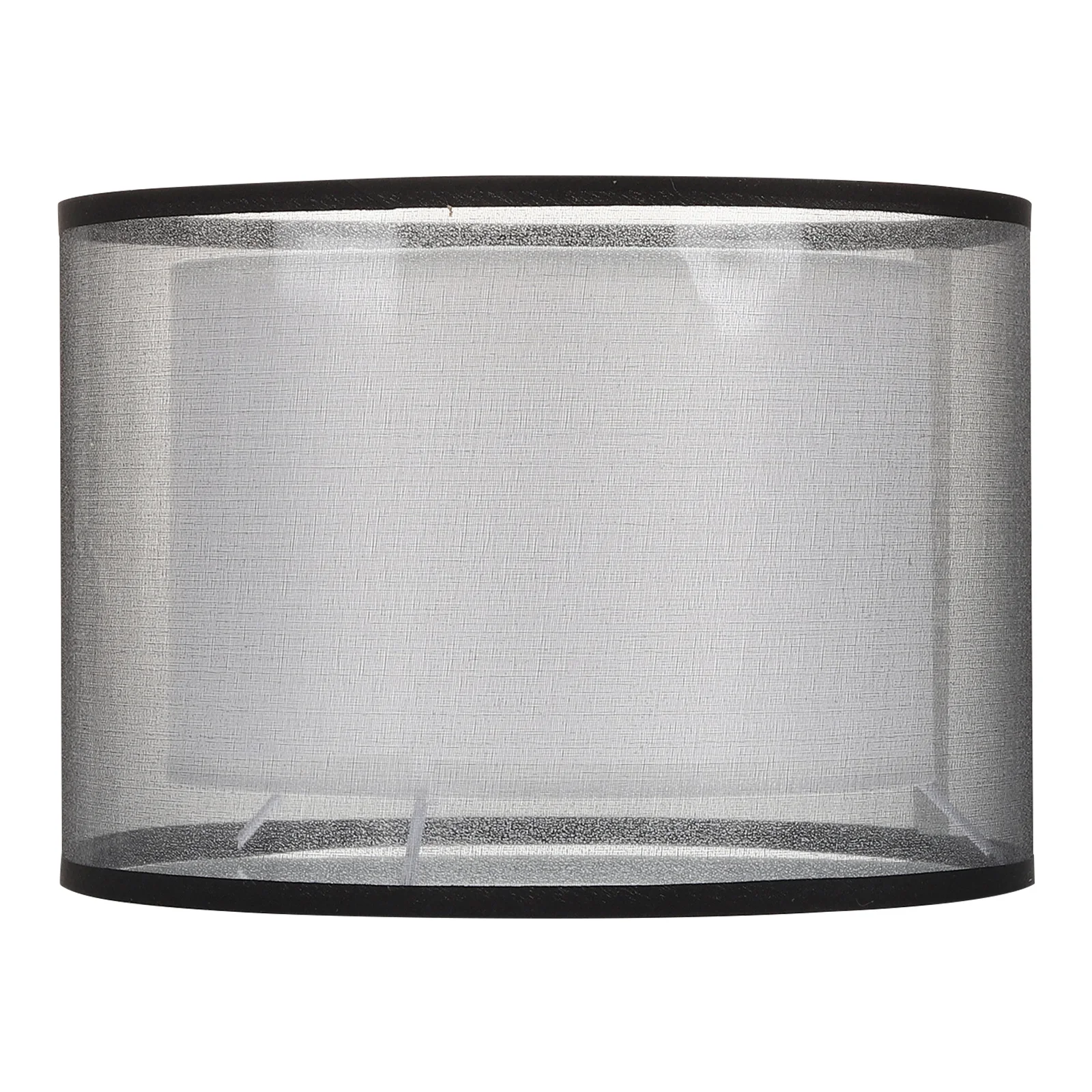 

Double Layer Fabric Decorative Lamp Shade Soft Warm Light Cover for Bedroom Living Room Floor Table Pendant Lamp