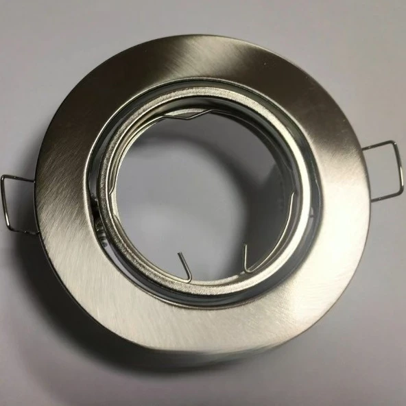 LED Recessed Downlight Frame GU10 MR16 Housing LED Ceiling Lamp Downlight Spotlight Shell MR16\ GU10 Tin Flat Ceiling Lamp