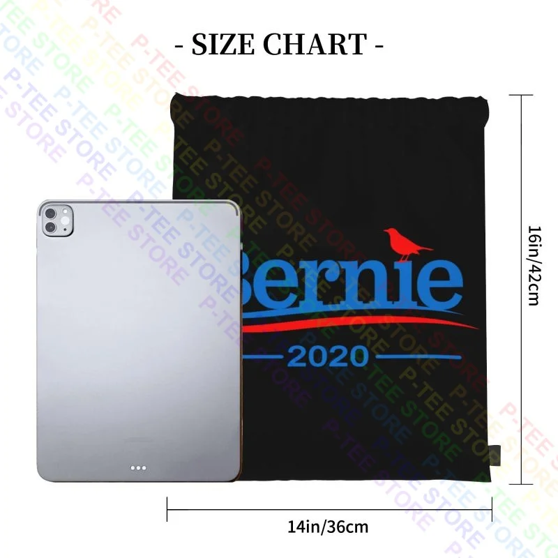 Bernie 2020 Bird-Bernie Sanders Drawstring Bags Gym Bag Hot Beach Bag Eco Friendly Bags For Travel