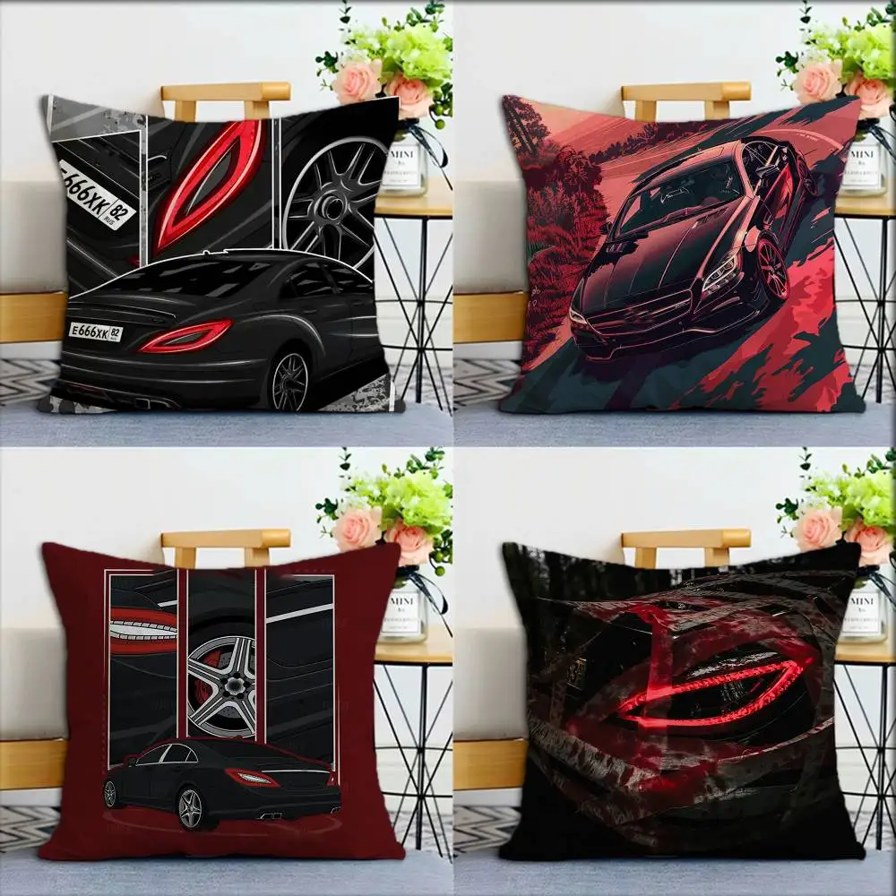 

Cool Cls-63 Car World Various Sizes Square Pillow Case For Car Home Bedchamber Decor