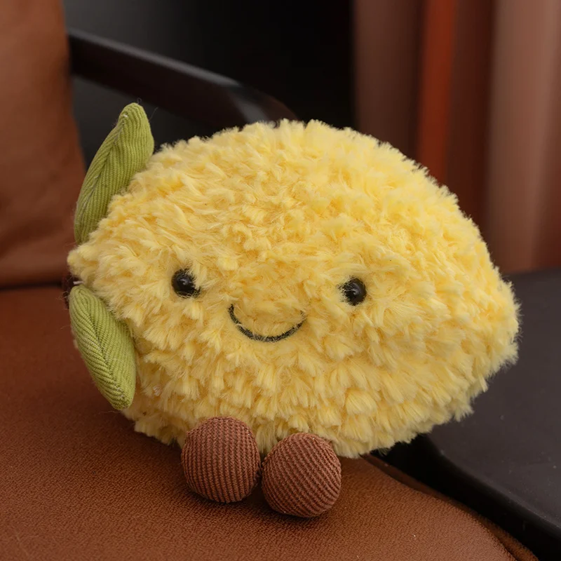 ตุ๊กตาผลไม้ซีรีส์ Fun Fruit แอปเปิ้ล บันดา แครอท มะม่วง ของเล่นน่ารัก มะนาว หมอน ของตกแต่ง ของขวัญสำหรับเด็ก