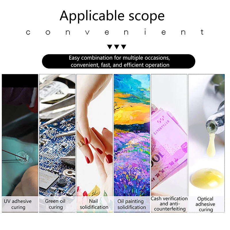 Mini Nail Dryer UV LED Nail Lamp Foldable USB Curing Lights Desk Lamp For Nail Gel Polish Quick Dry Nail Art Dryer Manicure Tool