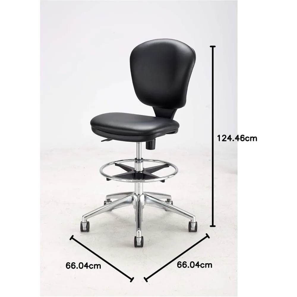 Extended Height Chair 3442BV, Ergonomic, Pneumatic Height Adjustable, Heavily Padded