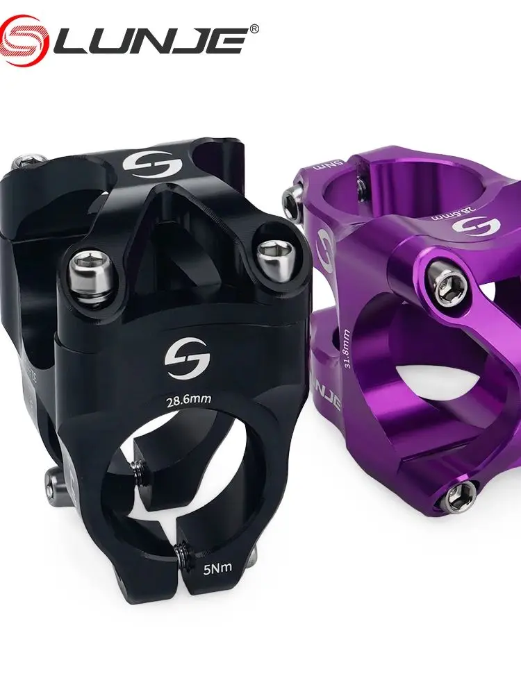 AliExpress LUNJE Mtb Stem Road Bike Mountain Bicycle Bridge 35mm Rod Handlebar Table 31 8 Cycling Short Power