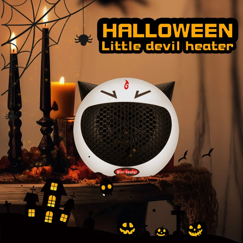 سخان كهربائي مكتب المنزل عنبر سطح المكتب سخان مروحة ساخنة الشيطان الصغير