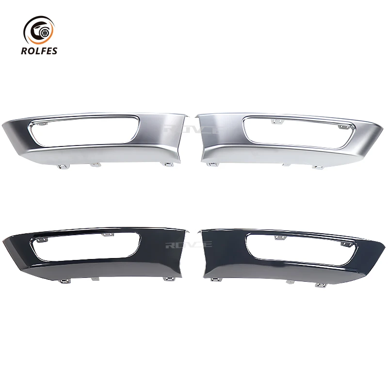 ROLFES For Land Rover Range Rover Sport L494 2014-2017 LR045224 LR045225 Left Right Side Front Bumper Fog Light Lamp Bezel Trim