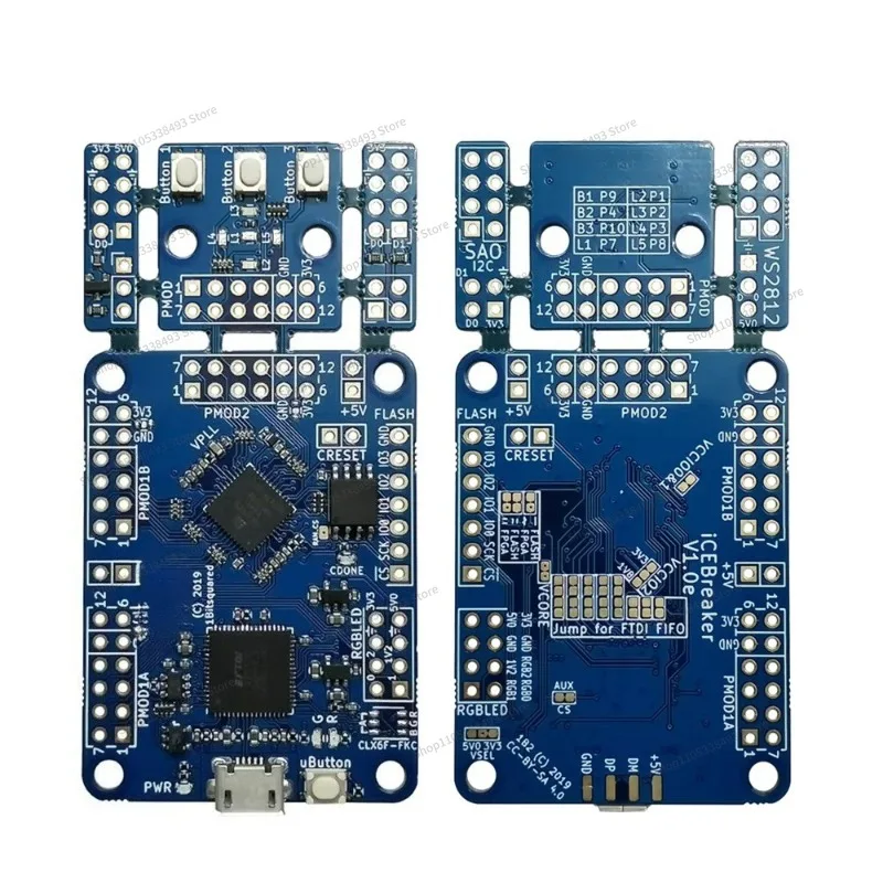 For V1.0e FPGA Digital Development Board, Graphical Programming, Easy To Run RISC-V