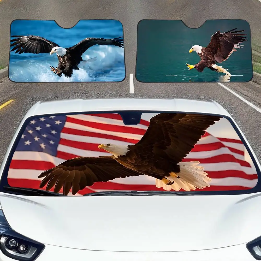 Eagle Design Car SunShade Windshield Car Windscreen Cover Sun Shade Auto Visor Car Accessories