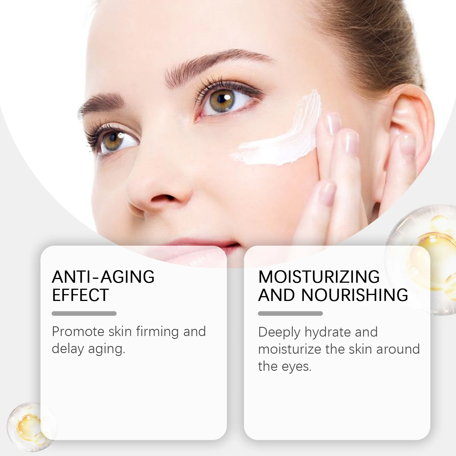 

Retinol Eye Cream for Dark Circles Daily Anti-Aging Under Eye Cream Fight Fine Lines Wrinkles Puffiness Removal Eye Skin Care