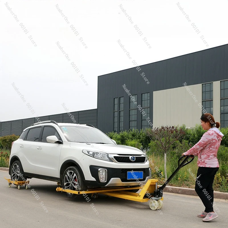 Car moving device Property moving device Manual trailer Fire shifter Hydraulic auto repair moving tool