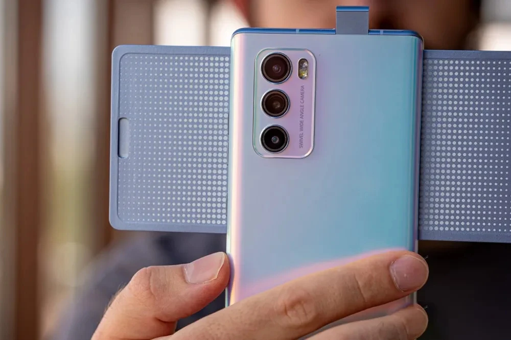 هاتف LG Wing LMF100N LMF100VM F100VM F100VM F100N 5G 8GB + 128GB/256GB ROM 6.8 بوصة 1/2 ثماني النواة يعمل بنظام أندرويد #6