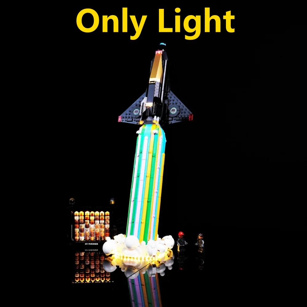 طقم إضاءة LED لـ Lego Creator 10391 فوق القمر مع طوب مكعبات بناء Pharrell Williams (الضوء فقط بدون نموذج) #1