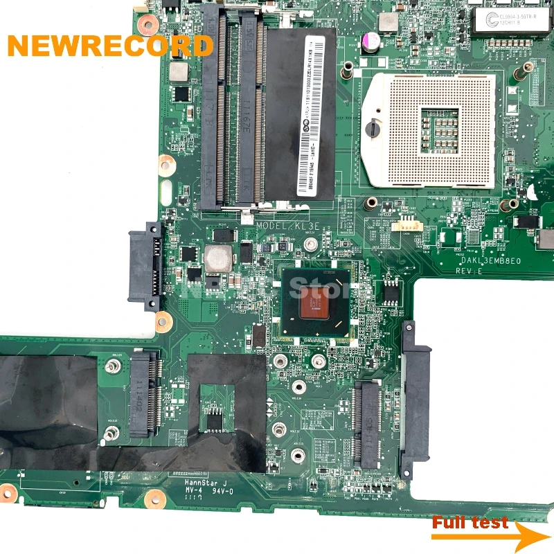 Imagem -04 - para Lenovo Ideapad Y560p 15.6 Polegada Dakl3emb8e0 Portátil Placa-mãe hd 5650m Gráficos 1gb Hm65 Ddr3 Totalmente Testado