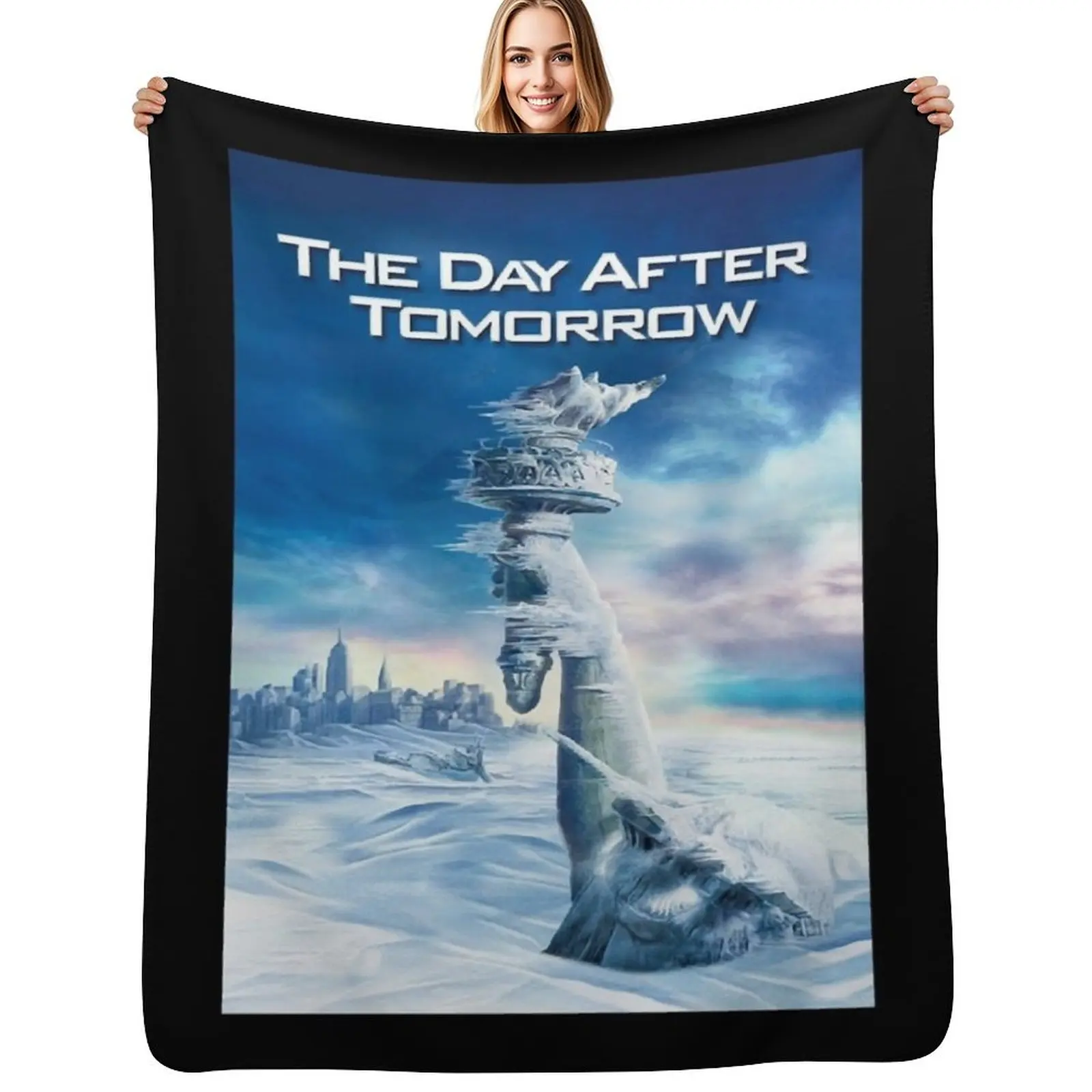 

The Day After Tomorrow Throw Blanket Plaid For Sofa Thin Winter beds Plaid on the sofa Blankets
