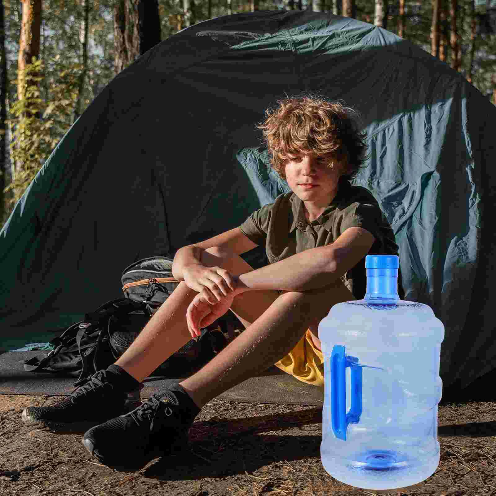 

Portable Water Container 10L Camping Water Container Outdoor Water Jug Large Capacity Water Bottle Handle Water Bucket