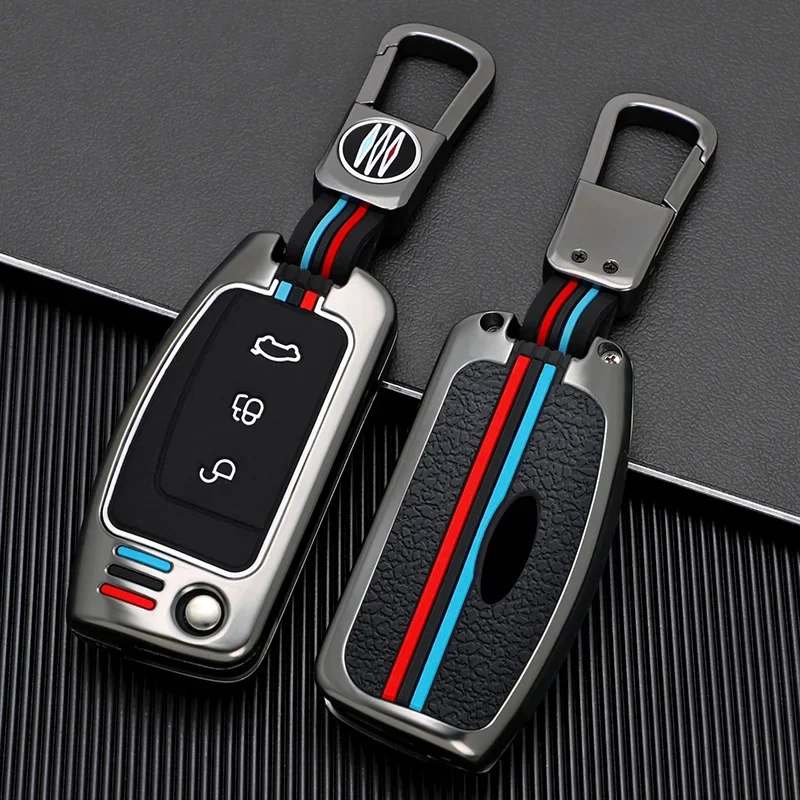 

Car Key Case For Ford Fiesta Focus Mondeo Falcon B-Max C-Max S-Max Eco Sport Galaxy Territory Keyless Shell Protector Fob