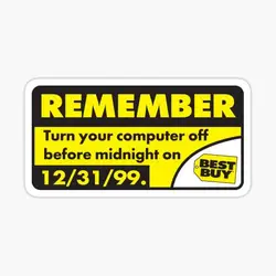 Y 2K Beste Koop Waarschuwingssticker Voor Laptop Decor Slaapkamer Auto Schattige Cartoon Kunst Modieuze Openbare Koffer