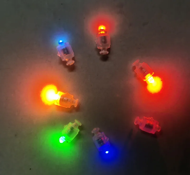 10 Stuks Led Feestverlichting Seizoensgebonden Verlichting Voor Ballonnen Papieren Lantaarns Ballon Bruiloft Halloween Kerstfeest