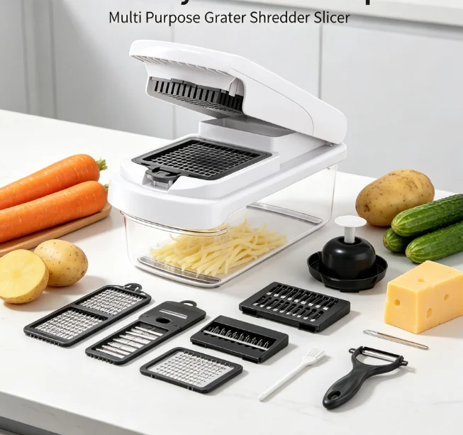 15 pièces de coupe-légumes mul - Home Cooking Meals avis et prix