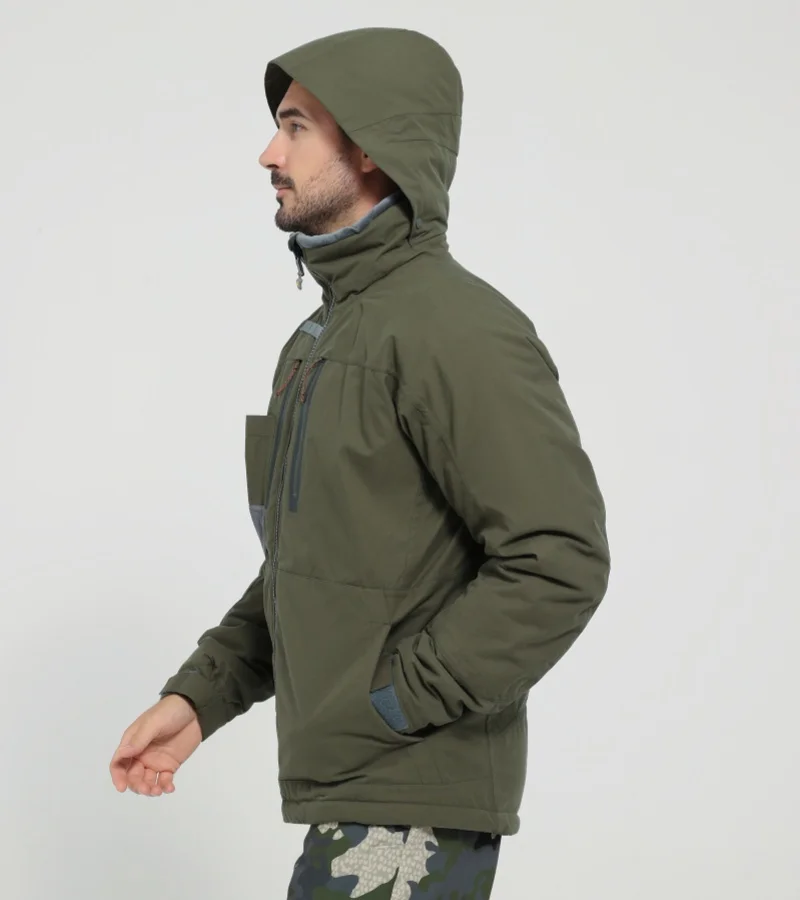 Ainfad Herren Herbst-Winter Tarnmuster Wasserdichte Isolierte Angeljacke, Aerolite-Jagdbekleidung – Detail 25