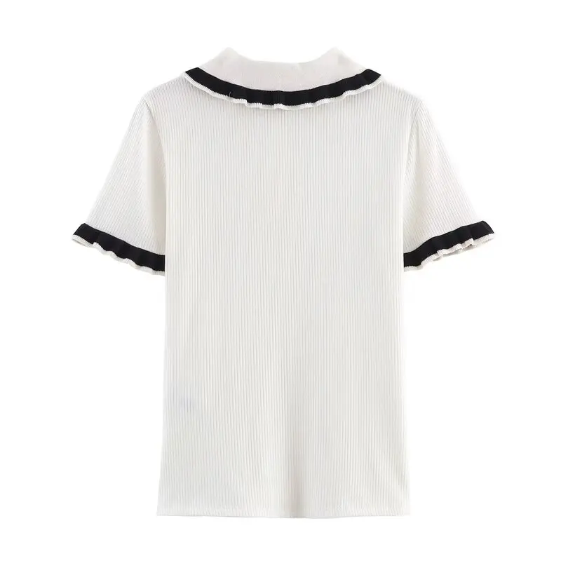 

Осень 2023, новые женские модные ювелирные изделия, футболка с воротником irt, дизайн Sensation Ladies ort Sve, другой материал 00%