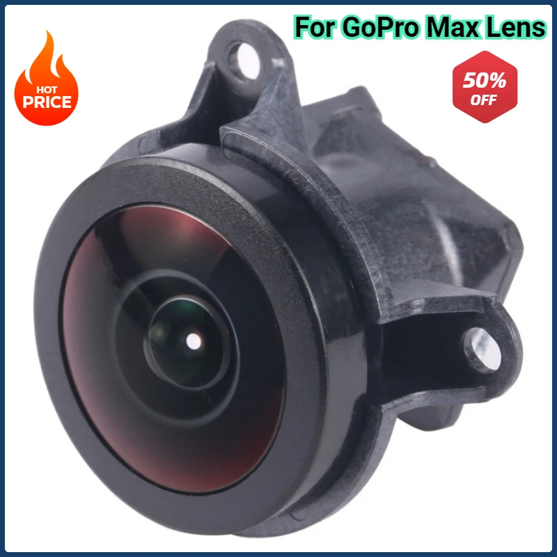 

High Qualty New Lens Unit No CCD Part Lens for Gopro Max 360 Sport Camera Repair Accessories