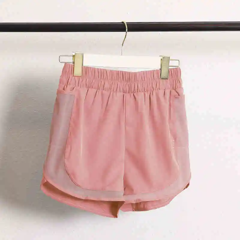 

Свободные женские спортивные шорты с высокой талией и подкладкой для быстросохнущих бега, фитнеса и летних танцев и штанов для занятий йогой.