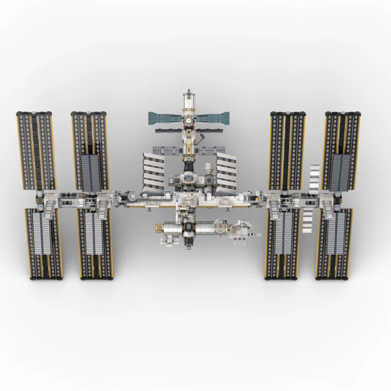 NEW 9022PCS MOC International Space Station Model DIY Education Idea Children Brick Toy Birthday Building Christmas Gift Blocks