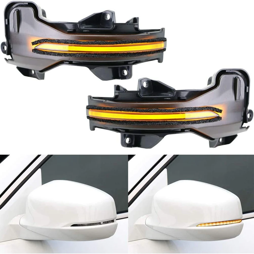 For Honda CRV Odyssey XRV HRV Vezel FIT City Jazz Side Mirror Sequential Dynamic Turn Signal Light Blinker