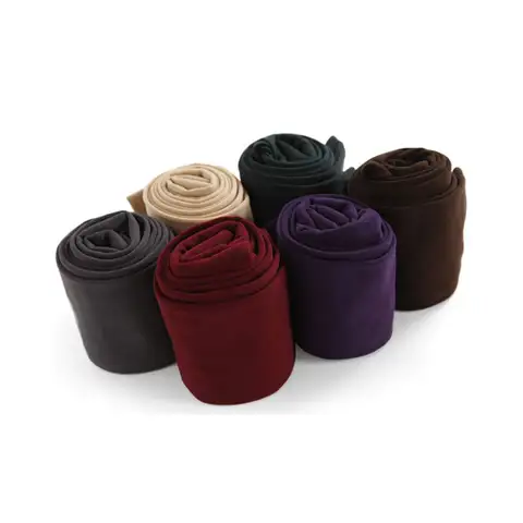 मोटी थर्मल फुल होजरी सर्दियों के कपड़े सहायक उपकरण महिलाओं की पेंटीहोज फुल फुट टाइट पैंट फ्लीस लेगिंग 10 best sales हल्के बैंगनी रंग की पैंट - №5