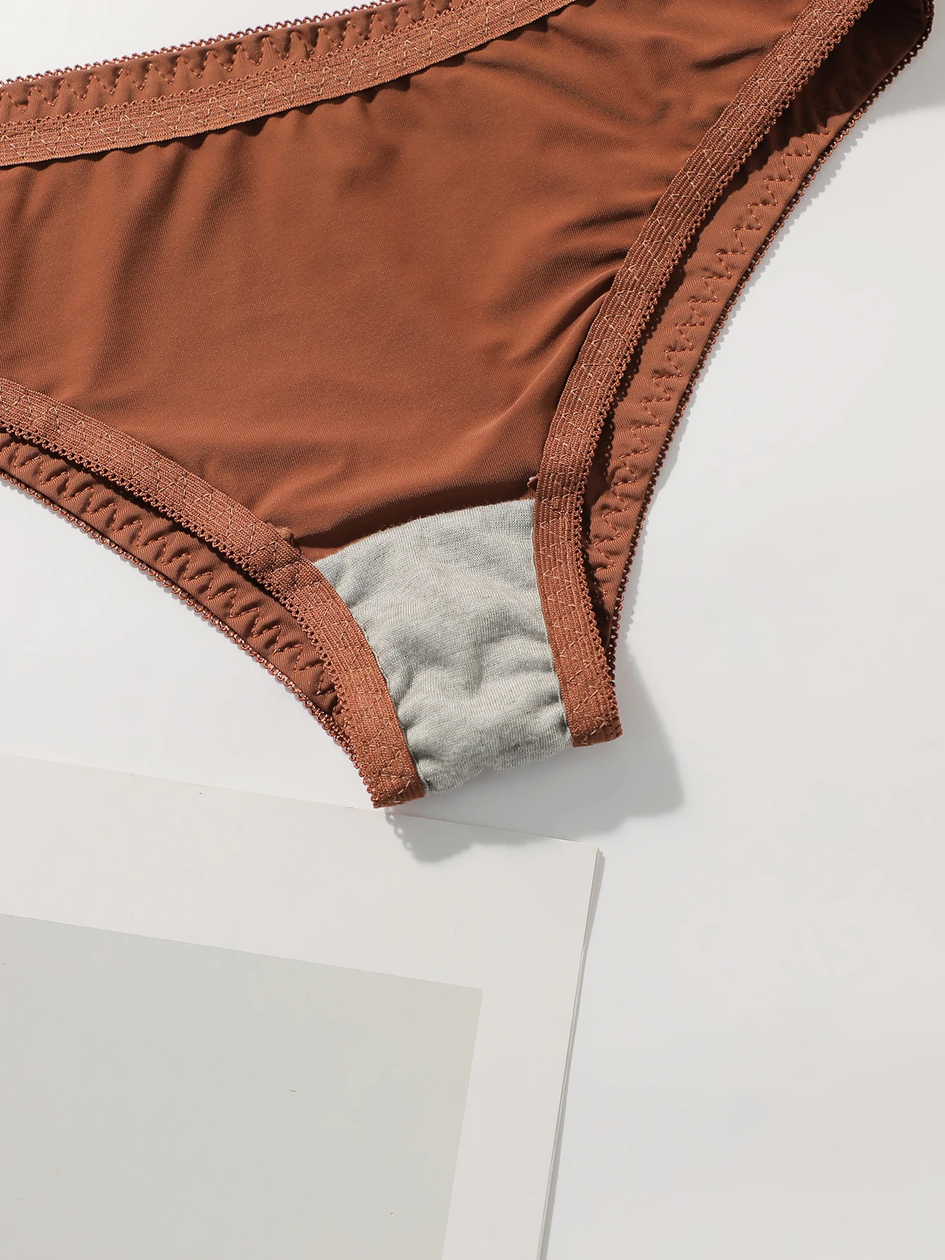 Sada 2 bezešvých podprsenek s kosticemi, pohodlná push-up podprsenka a kalhotky, spodní prádlo, pohodlné sexy kalhotky Viomisha - náhled 6