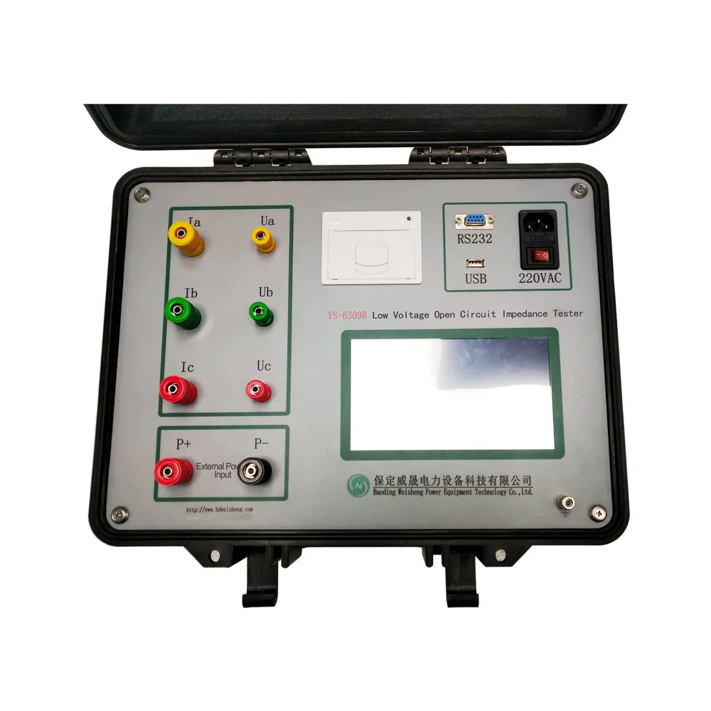 Best selling contact resistance test set price circuit breaker loop resistance tester for sale