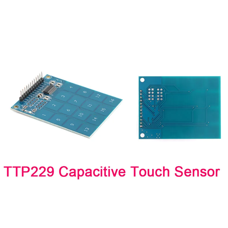 10pcs/2Pcs  TTP223 Touch Key Switch Module Touch Button Capacitive Switches Self-Locking/No-Locking Capacitive Touch Switches
