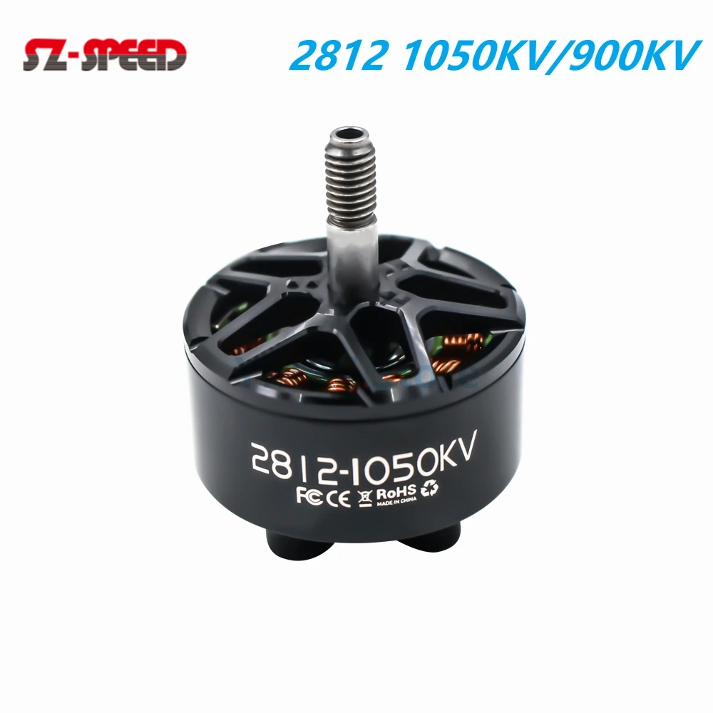 

SZ-SPEED 2812 1050KV 900KV 6S LiPo Brushless Motor Для RC FPV Racing Drone