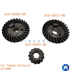Gear set for Yamaha Outboard 2/4-stroke 25HP 30HP 61N-45560 61N-45571 61N-45551 61N-45560-00 Boat accessories
