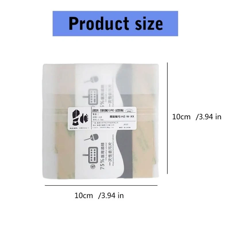 Rouse Skin Rouse Skates Adesivos laterais Antislip Tap para Basilisk V3x Gaming Mouse Made