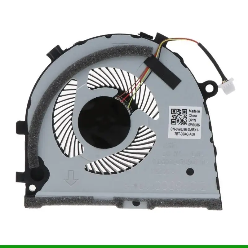 

U55C CPU GPU Radiator for DC 5V 4 pin 4-wires Laptop Cooler Fan For DellG3 G3-3579 3779 15 5587 Series 0TJHF2 TJHF2 0GWMFV