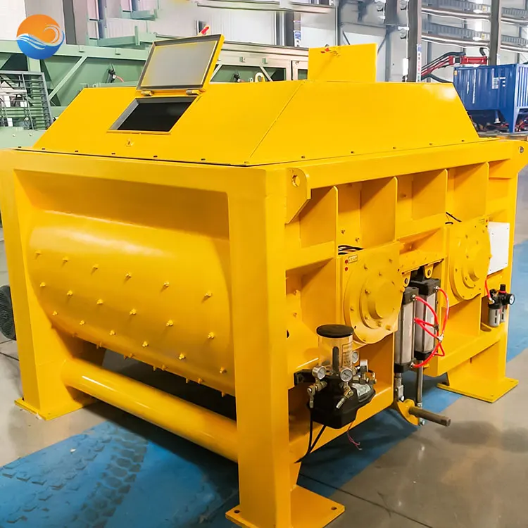 Js2000 Twin Shaft Horizontal Concrete Mixing Equipment Concrete Mixer in China
