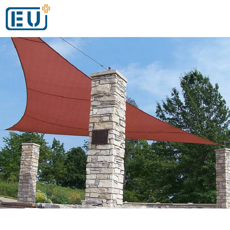 

Outdoor Waterproof Small Triangle Awnings Patio Canvas Sail Sun Tarps Canopy Shade