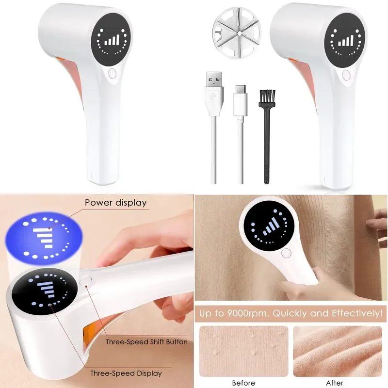 High Quality Rechargeable Fabric Hairball Trimmer Razor Small Portable Electric Velvet Remover
