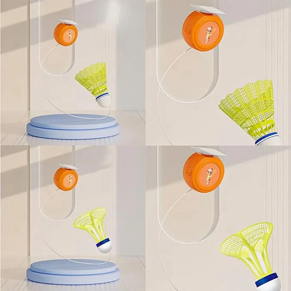 

Набор из 3 тренировок для бадминтона, регулируемый портативный одиночный плеер, бадминтон, автоматический отскок, прочный инструмент для тренировок по бадминтону