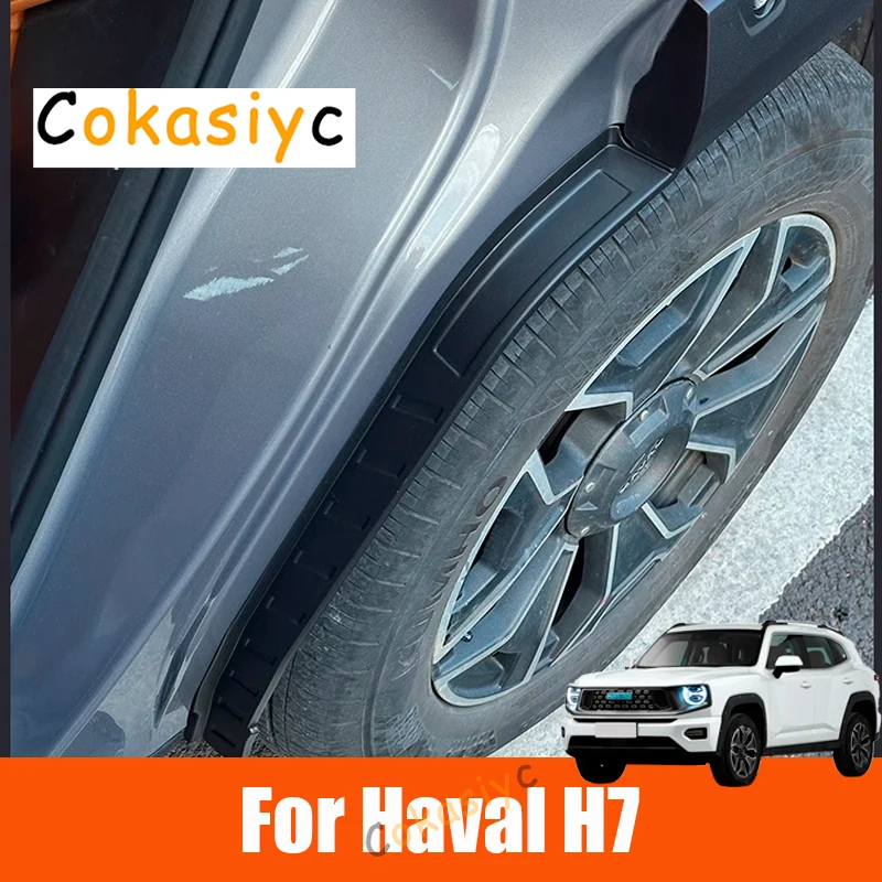 For GWM New HAVAL H7 2025 2026 Car Mudguards Plastic Fender Cover Rear Wheel Linining Mud Flaps Guard Cover Accessories