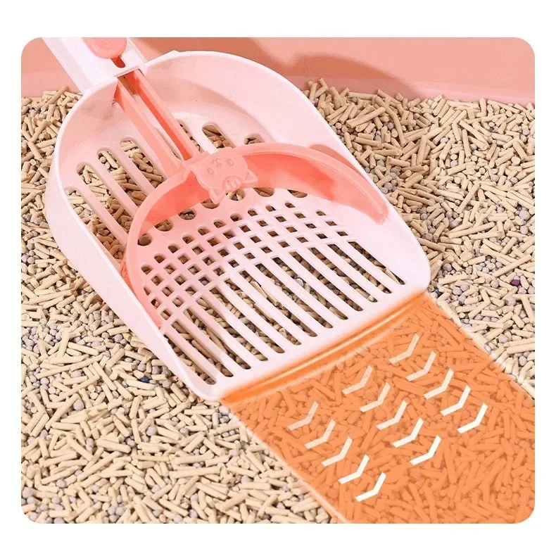 Cat Litter Scoop Pet Cleaning Tool Poop Shovel Dual Purpose Shovel Thickness Gap Adjusted Pet Cat Excrement Cleaning Litter