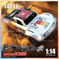 New In Stock MJX 1:14 Brushless 14211 Remote Control Car High-Speed Four-Wheel Drive Desert Truck Short Truck Off-Road Vehicle