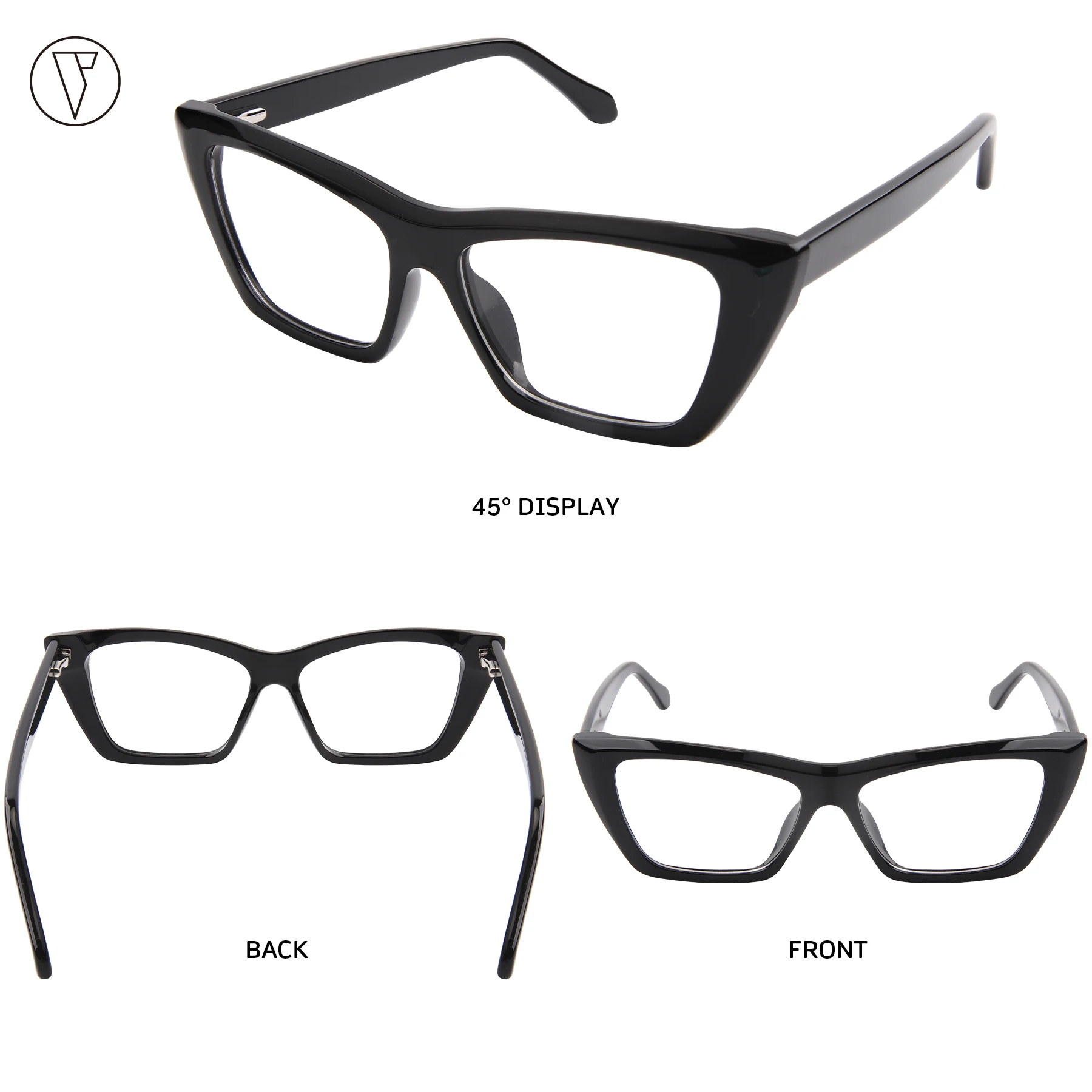 ONDEX Custom Prescription Sunglasses/Eyeglasses,Stylish UV400 Polarized Lenses,Photochromic Lens,Personalized Power-1.00 to-8.50