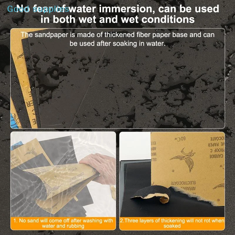 

Набор из 20 штук наждачной бумаги для влажной/сухой шлифовки, абразивные полировальные инструменты для металла, дерева, керамической плитки - Инструмент для шлифовки наждачной бумагой