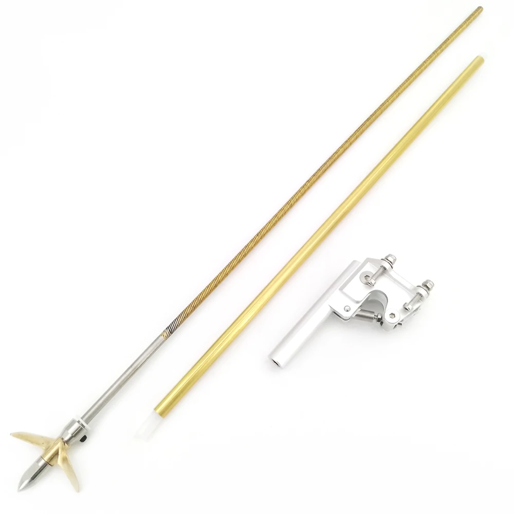 Wałek do łodzi RC 4,76 mm 3/16\" Elastyczny wałek kabelowy Stelaż Stinger 42 mm Zestaw śmigieł do RC Speed Boat Racing MONO Oval Vee